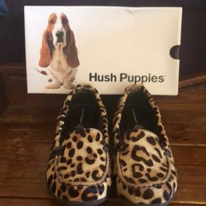 Hush Puppies Ceil Cheetah Print Loafers